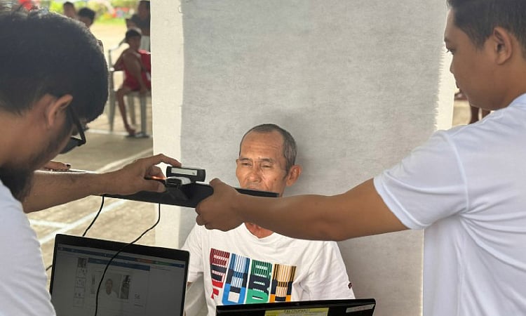 House-to-house PhilSys ID registration 
gipahigayon sa DSWD-7 alang sa 4Ps