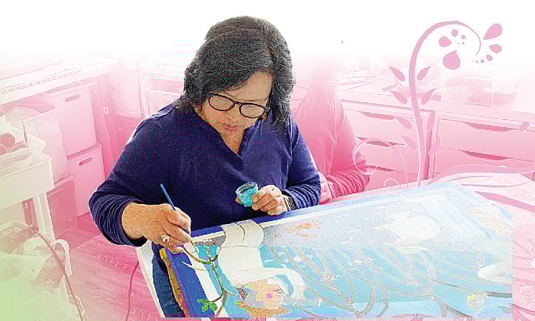 Paulina Constancia blooms where she is planted