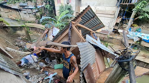 Landslide hits Barangay Kalunasan 