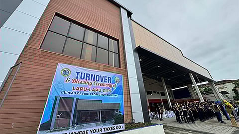 Lapu-Lapu unveils renovated fire district building