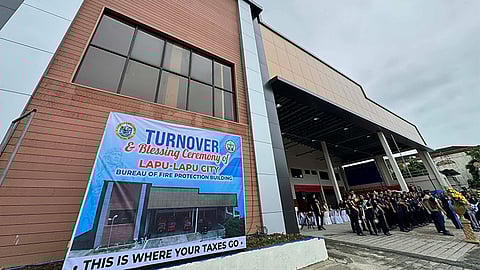 Pasilidad sa kabomberohan sa Lapu-Lapu City gi-upgrade 
