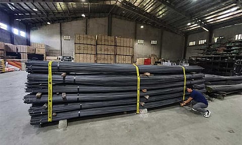 P1.6M-worth of uncertified 
steel bars in Nueva Ecija

