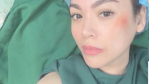 Barretto hospitalized after taping accident