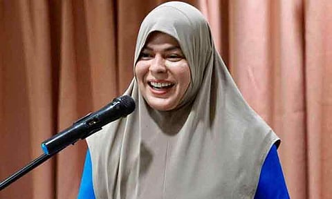 In this file photo, Vice President Sara Duterte led the Nationwide Simultaneous PagbaBAGo Bags Distribution of the Office of the Vice President (OVP) on August 30, 2024. The event was held at a Madrasah School in Caloocan City and was attended by several students and members of indigent communities.