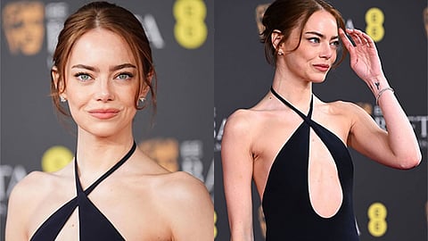 Emma Stone’s Bafta look crafted by Nina Park