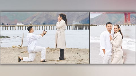 Santiago gets engaged in San Francisco