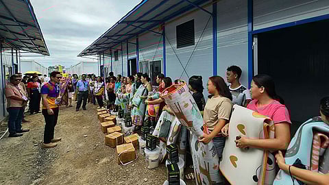 40 ka pamilya sa Mandaue
gibalhin sa Balay Paglaum 