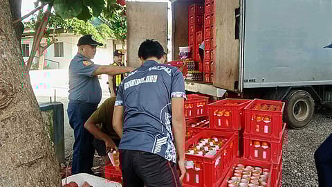 Truck carrying undocumented LPG canisters seized in Tudela
