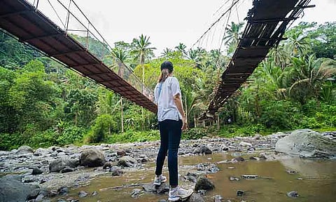 Remote IP communities in Davao del Sur get hanging bridges