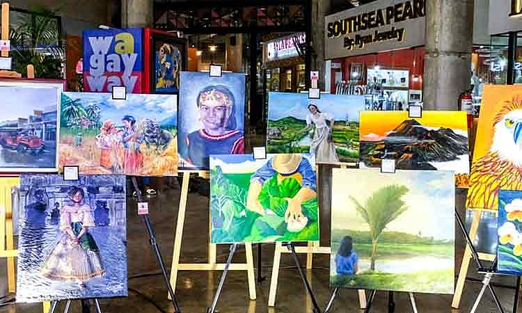 Mugna Visual Arts Exhibit for National Arts Month opens