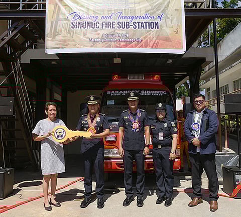 ZAMBOANGA. The Bureau of Fire Protection Regional Office-Zamboanga Peninsula formally inaugurates Friday, February 27, the fire sub-station in Sinunuc village, Zamboanga City, marking a milestone in the continuing commitment to enhance fire protection and emergency response services in the region. 