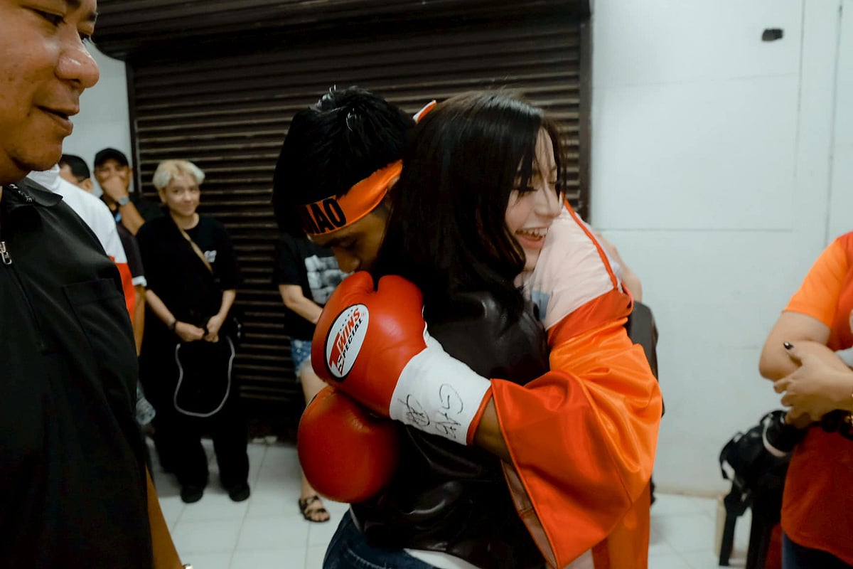Jillian Ward Backs Eman Pacquiao's World Title Ambitions After Bohol Bout