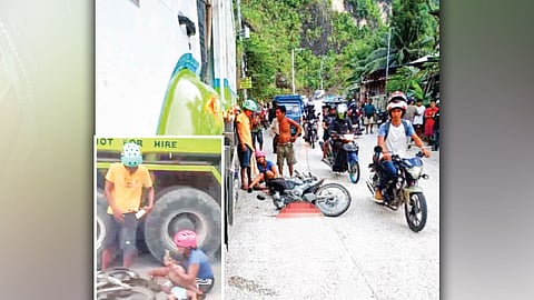 Ulo sa bata nalatayan sa dump truck