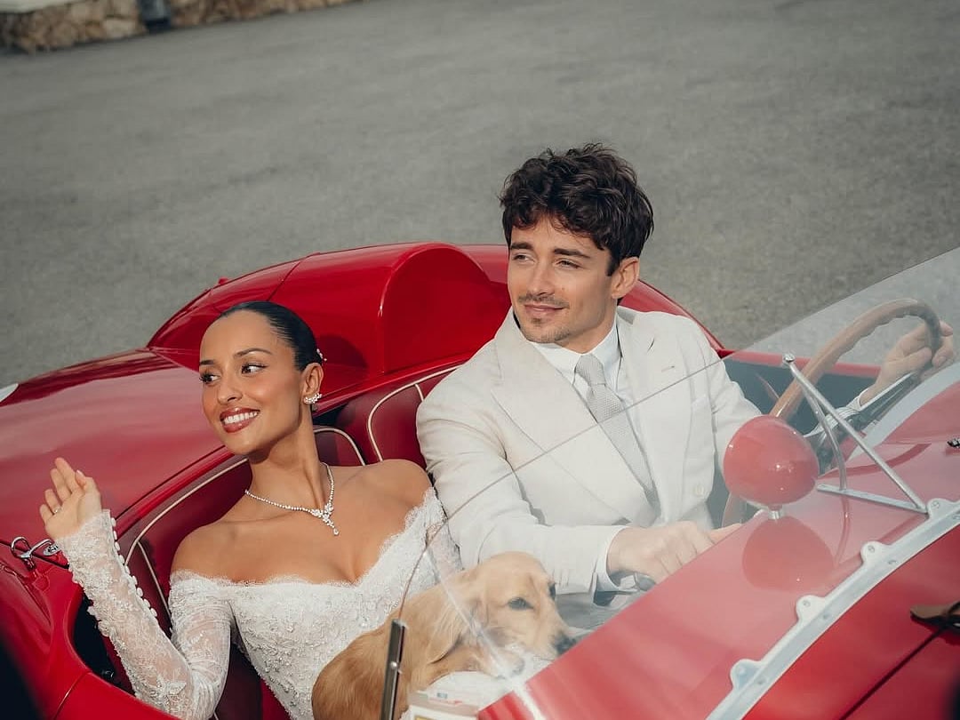 Leclerc, Saint Mleux hold civil wedding