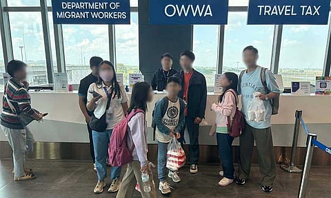 As of March 2, around 100 Filipinos have been assisted at the Clark International Airport through the Department of Migrant Workers Central Luzon’s 24/7 Migrant Workers Airport Assistance Center, receiving guidance, airline coordination, and other support amid Middle East flight disruptions. (Photo courtesy of DMW 3)