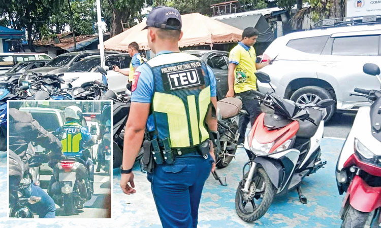 TEU: Igo lang gihatod ang motor sa impounding area