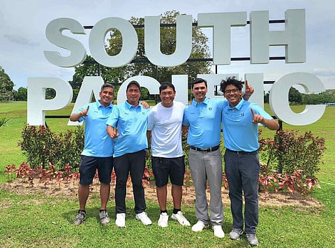 Lanang Golf and Country Club Day 2  team at South Pacific Golf and Country Club.
