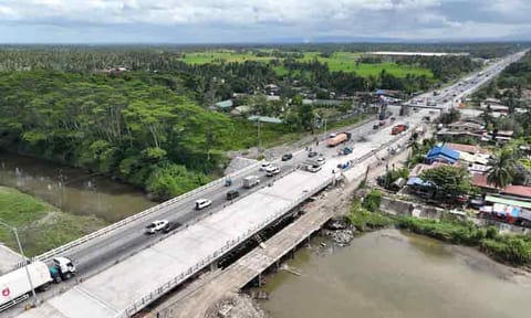 Construction on the Tuganay Bridge in Carmen, Davao del Norte is ongoing as preparations are made to open its northbound lanes by the end of March 2026. The project is being pushed forward following President Ferdinand R. Marcos Jr.’s directive to speed up major infrastructure works nationwide.