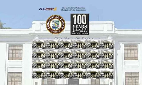 The Davao City government unveils the Davao City Hall Centennial Stamp. Honoring a century of heritage, the 1926 Juan Arellano-designed building returns to its original.
