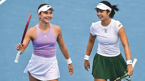 Eala, Jovic napilde sa  Paribas Open doubles