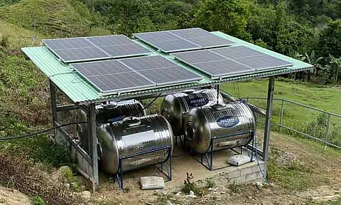 A remote elementary school in the upland Marilog District, Davao City, has addressed its long-standing water supply problem through the installation of a solar-powered water pumping system initiated by the school’s principal.