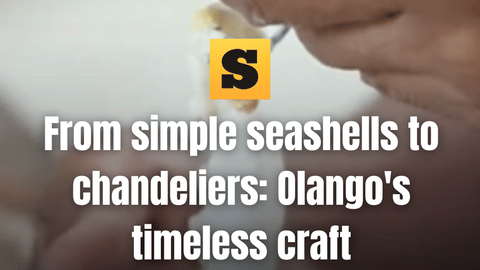 From simple seashells to chandeliers: Olango's timeless craft