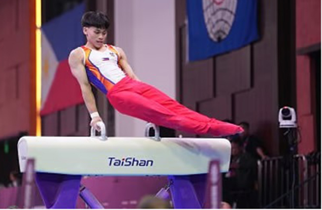 Yulo nasubhan og 7th place sa senior level