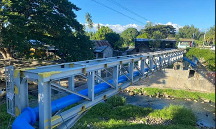 Metro Dumaguete Water Marks 5 Years with P350M Investment, Pioneering Pipe Bridge