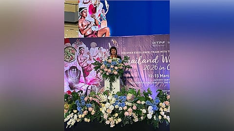 Ambassador of the Kingdom of Thailand to the Philippines Makawadee Sumitmor  / KATLENE O. CACHO-LAUREJAS