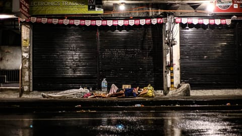 Cebu City considers new rules for sleeping on streets, sidewalks