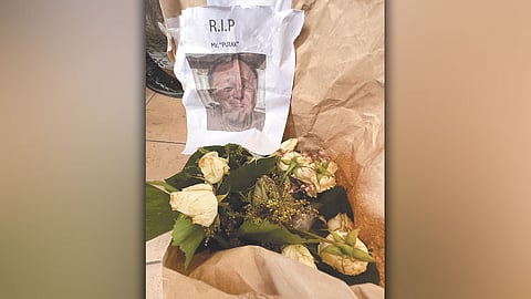 Funeral flowers and bullets: Death threat delivered to Byron Garcia’s home