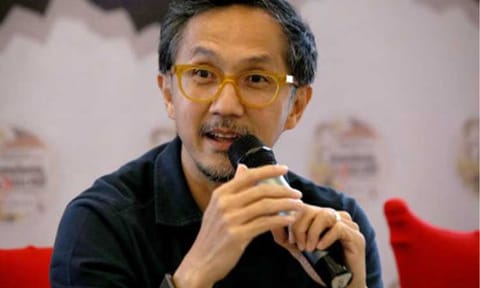 UPDATES. Department of Public Works and Highways Secretary Vince Dizon at the Kapihan ng Samahang Plaridel at Rizal Park Hotel in Manila on Friday (March 13, 2026). He discussed the status of the reforms being made at the Department of Public Works and Highways as well as updates on the graft and corruption cases against DPWH officials and contractors. (PNA photo by Yancy Lim)