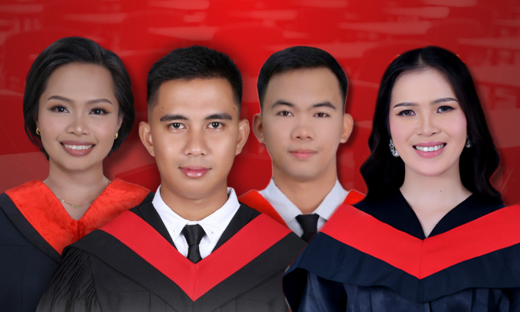 Four graduates from the Davao Region topped the February 2026 Criminologist Licensure Examination (CLE).