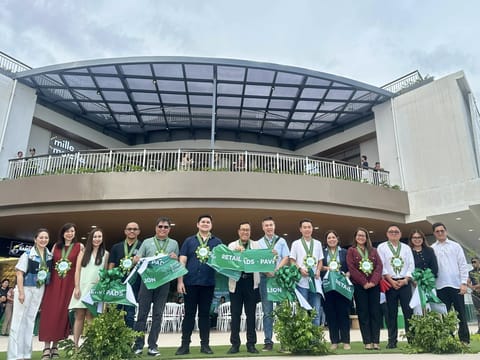 DGT RETAIL PADS AND PAVILION. Officials from Davao Global Township (DGT), YHEST Realty and Development Corporation, Cebu Landmasters Inc., and the Davao City government lead the ribbon-cutting ceremony for the Retail Pads and Pavilion in Matina, Davao City, marking the opening of a new food and lifestyle destination. Tenants, media representatives, and other stakeholders joined the launch.