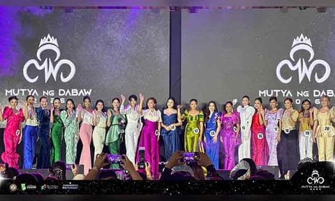 Candidates of the Mutya ng Dabaw 2026 took center stage during the interview round held at the Sta. Lucia Mall Convention Center on March 15, 2026, as part of the celebration of the Araw ng Dabaw.