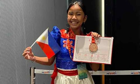 Joanamarie Candice R. Senillo of Magugpo Pilot Imelda Elementary School - SPED Center (MPIES) in Tagum City clinched a bronze medal, placing among the 16 Philippine winners at the 2026 Guangdong-Hong Kong-Macao Greater Bay Area Mathematical Olympiad Final Round held at Hong Kong Science Park.
