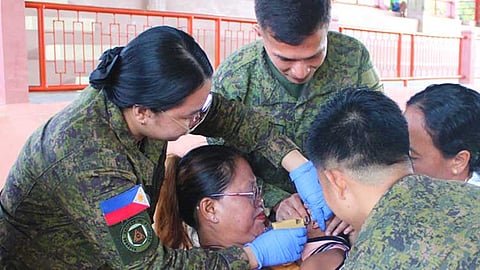 Residents of 2 Sibugay villages get free health services