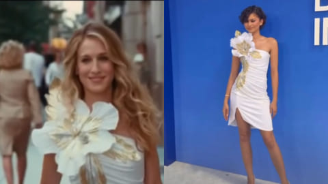 Zendaya revives iconic dress worn by Whitney Houston