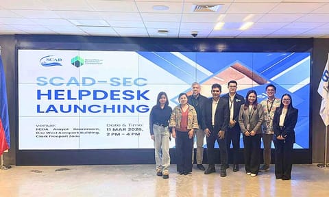 The Securities and Exchange Commission (SEC) Tarlac Extension Office together with the Subic-Clark Alliance for Development (SCAD) launched the SCAD-SEC Help Desk at Clark Freeport Zone which aims to cater locators and businesses in the Subic-Clark area. (Photo courtesy of SEC Tarlac Extension Office)