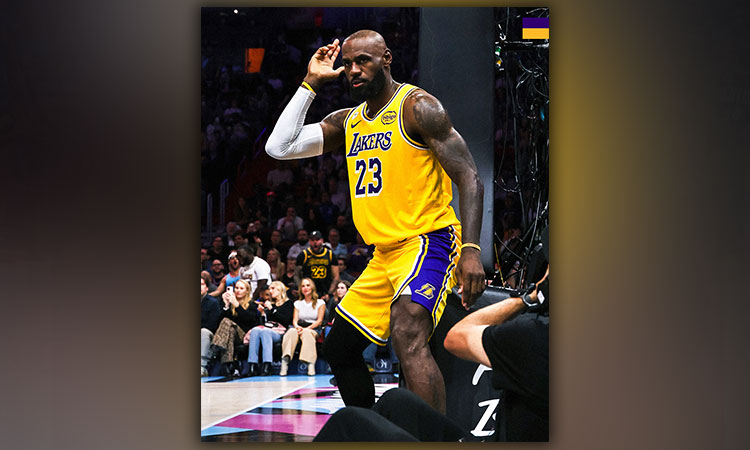 James mitabla sa rekord ni Parish