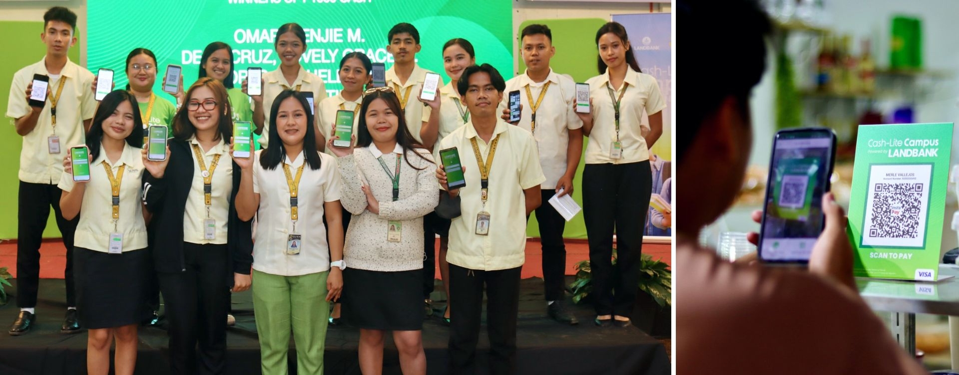 CASH-LITE. Landbank advances a cash-lite economy with the Cash-Lite Campus Program, helping students open accounts via the Mobile Banking App and enabling campus partners and merchants with digital payment solutions.