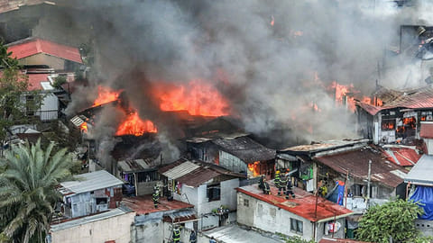 15 ka balay ugdaw sa sunog sa Tisa
