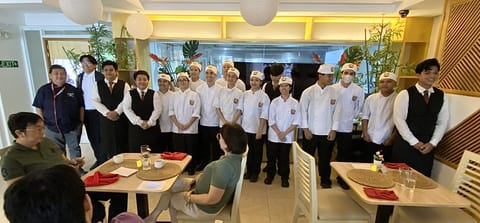 Back and Front of House. The team that made Nagomi memorable