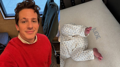 Charlie Puth welcomes baby boy Jude
