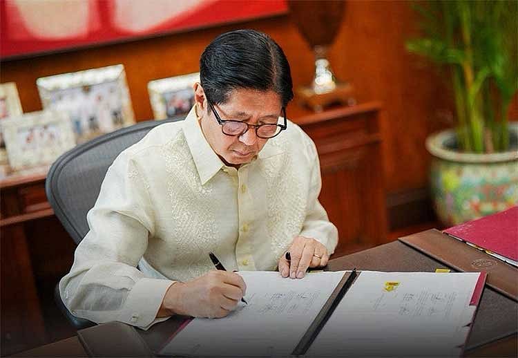 Marcos signs law allowing fuel tax cuts amid oil price surge