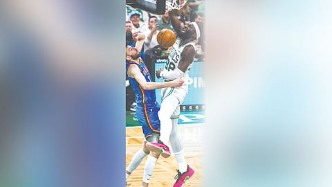 Thunder Gipakgang sa Celtics