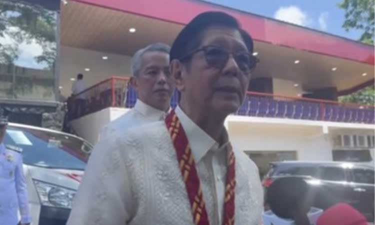 NO POSTPONEMENT. President Ferdinand R. Marcos Jr. speaks to reporters in Silang, Cavite on Friday (March 27, 2026), confirming that the 48th ASEAN Leaders’ Summit in Cebu on May 8 to 9 will push through despite the ongoing Middle East tensions. Marcos said the summit will focus on oil, food, and migrant worker issues, emphasizing the need for coordinated efforts among ASEAN member-states. (Photo courtesy of MPC)