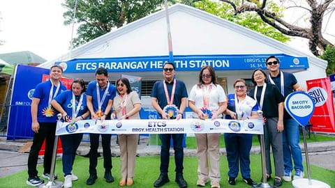 Bacolod gets 2 upgraded health stations from SM foundation