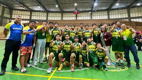Niños milabni og gold sa CVIRAA elementary basketball