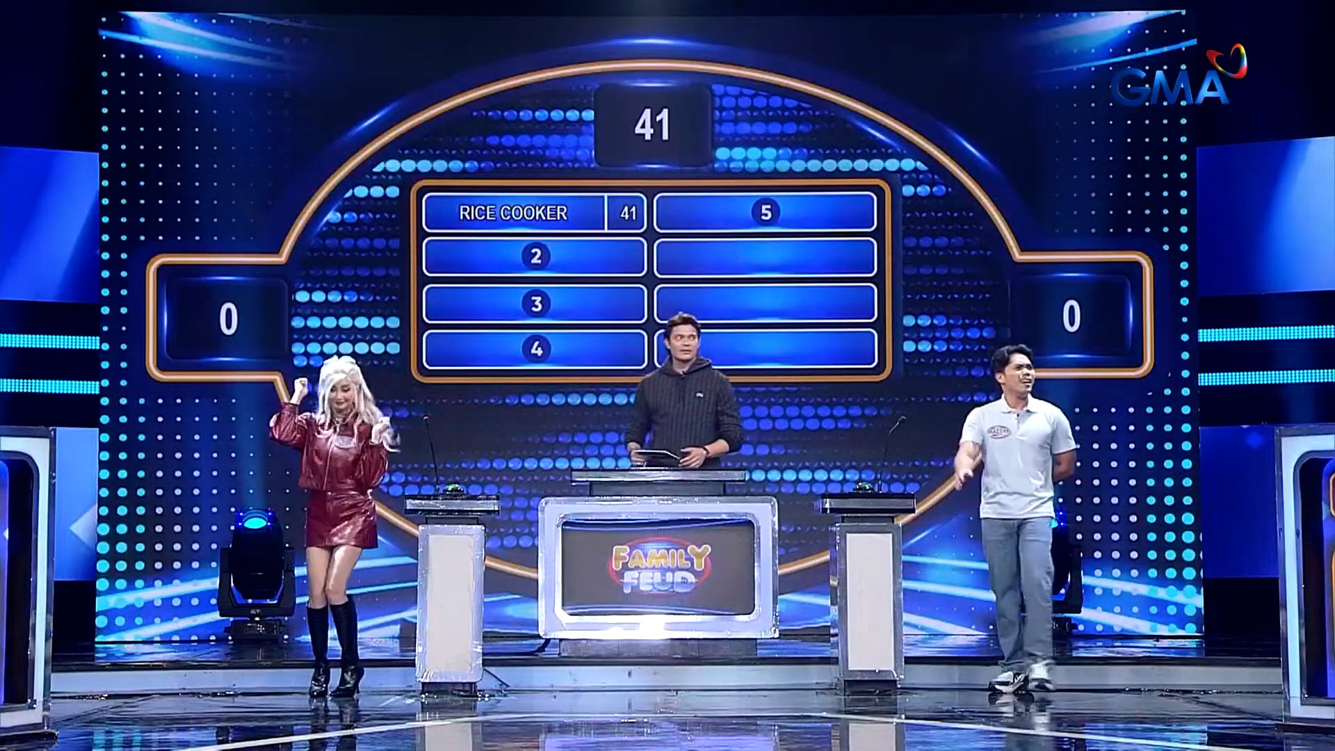 Alodia Gosiengfiao sparks laughs with rice cooker joke on Family Feud